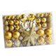 thumbnail image 4 of Bolas De Navidad Colgantes Bolas De Decoración Colgante Para Exteriores 101 Piezas De Oro, 4 of 5