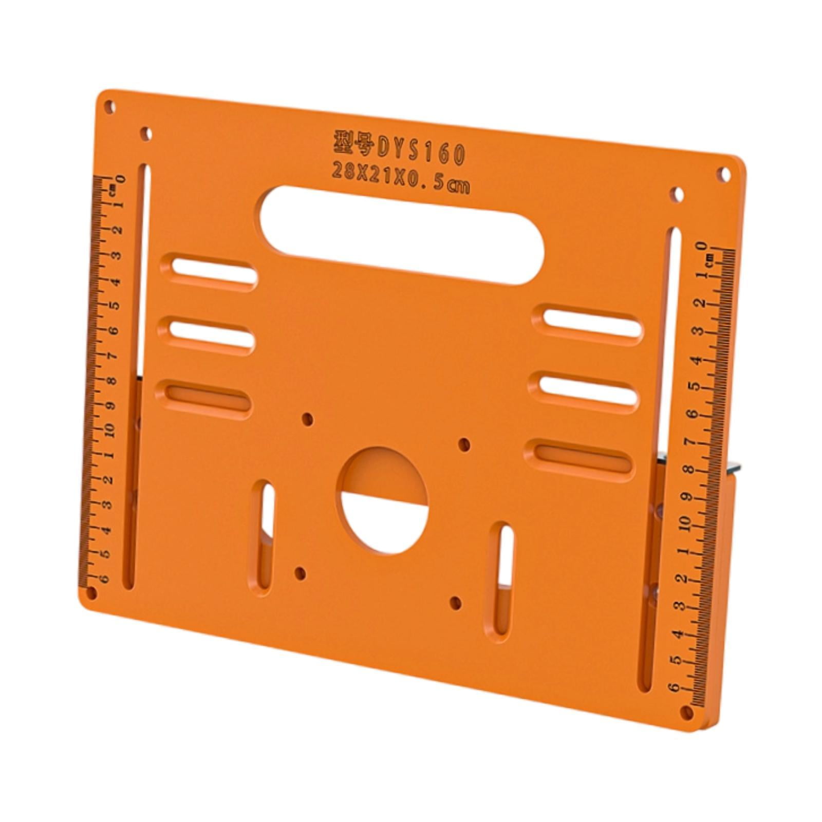 Ioensy - Placa Base De La Máquina De Corte Placa De Inserción De La Mesa De Fresado Placa Base De La Sierra Circular