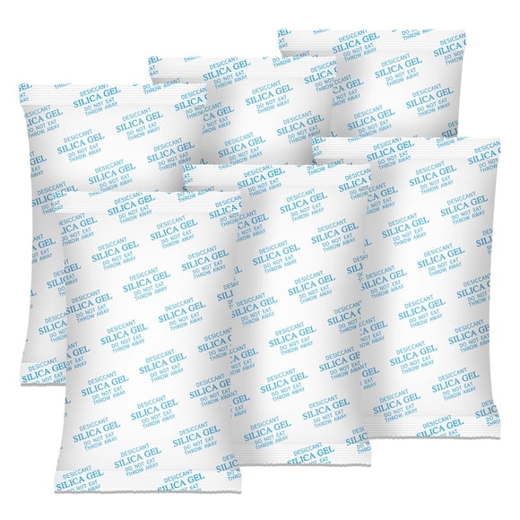 Paquetes desecantes que absorben 500 g x 6 paquetes de gel de sílice