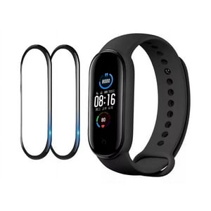 Genérico - Pack2 Lámina Mica Vidrio Templado Compatible Xiaomi Band 5/6