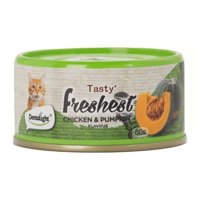 Dentalight - Snack Lata Tasty Freshest Pollo Y Calabaza 80Gr