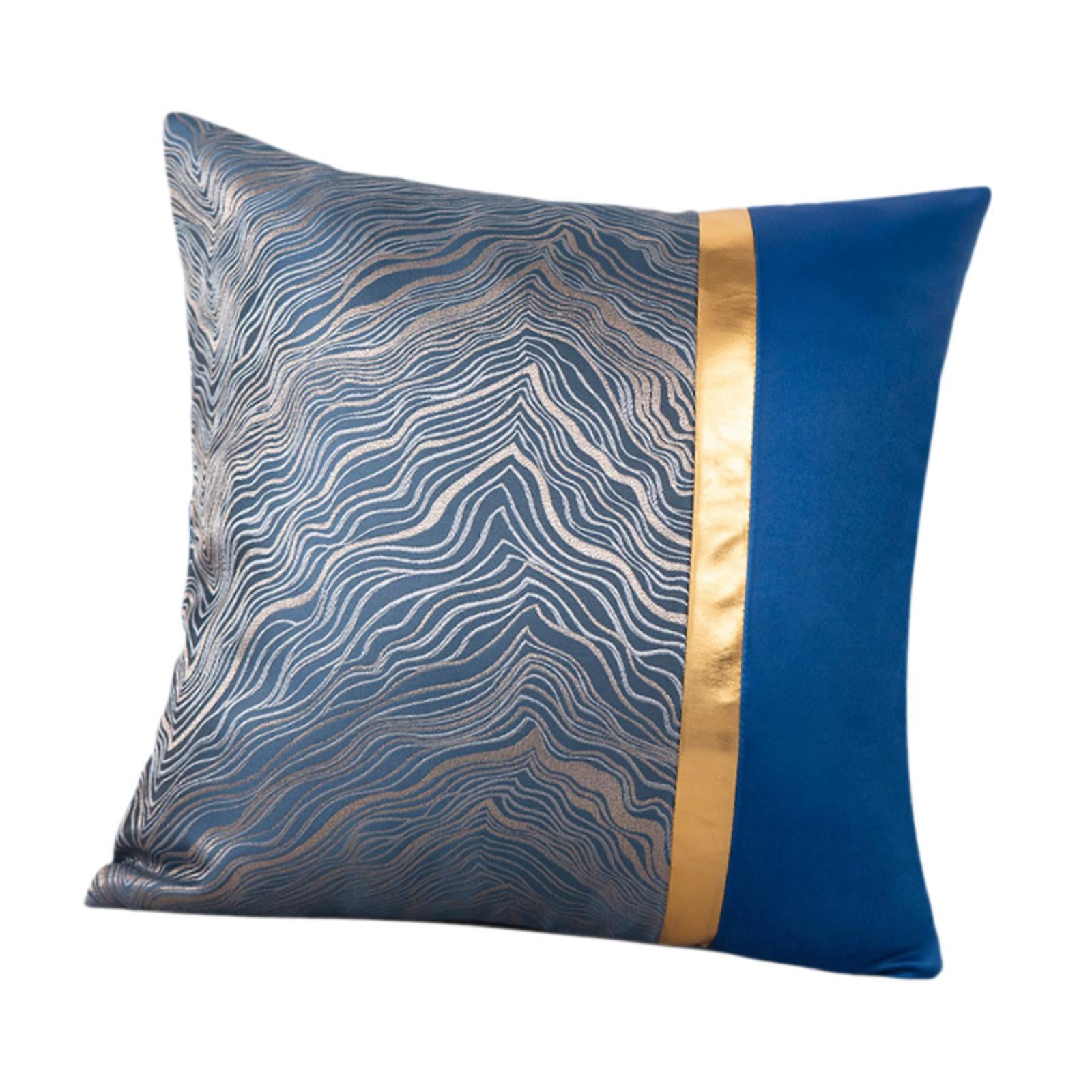 Magideal - Cubra De Almohada De Tirar Almohada 45 Cm X 45 Cm Resistente A Los Arañazos Fáciles De Usar Cubierta De Cojín De Almohada Multifuncional Para La Cama Azul