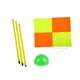 thumbnail image 5 of Bandera De Esquina De Fútbol, Postes De Agilidad De Fútbol, Bandera Deportiva De Entrenamiento Para Adultos Para Juegos, Postes De 3 Uds, GreenBase, 5 of 5