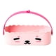 thumbnail image 1 of Limpiador de brochas de maquillaje 3 en 1, cuenco para limpieza y secado, organizador de almacenamiento portátil para el hogar, salón de niñas, baño, rosa, 1 of 5