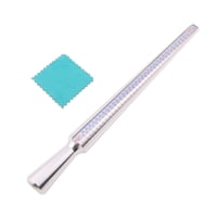 Magideal - Herramienta De Medición De Mandril De Anillo Herramienta De Medición De Mandril De Anillo Fácil De Usar Herramienta De Fabricación De Joyas Medidor Estilo B