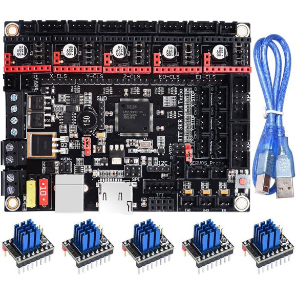 Placa de control BIGTREETECH SKR V1.4 Turbo 32bit para impresora 3D