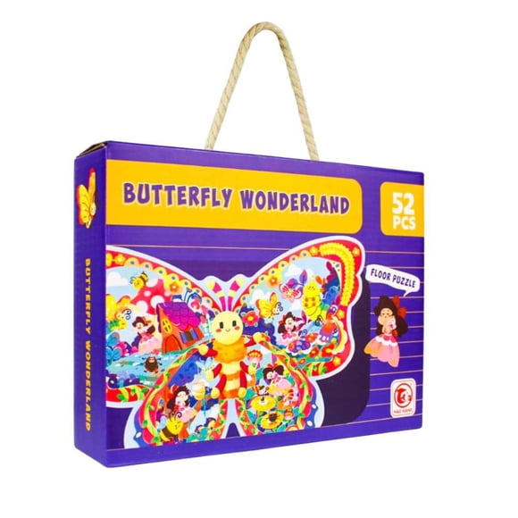 Puzzle el Mundo de la Mariposa 52 piezas