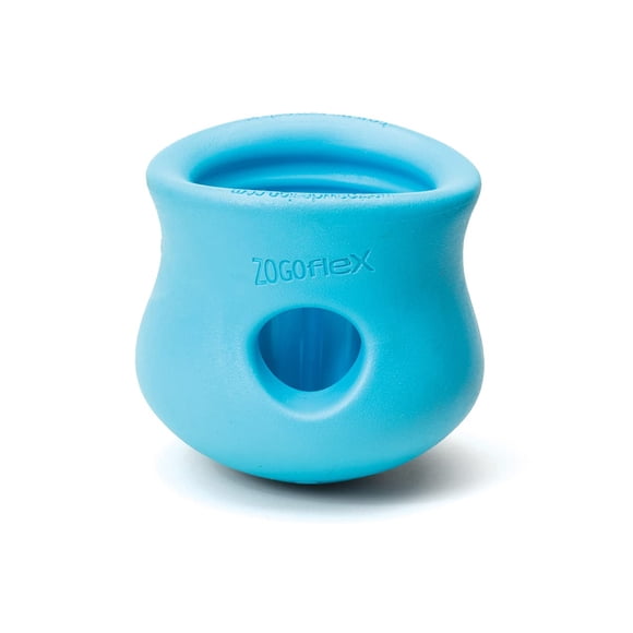 Juguete masticable para perros WEST PAW Toppl, resistente, azul, grande