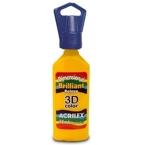Acrilex - Dimensional Brillante Relieve 3D 35 Ml Agua