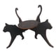thumbnail image 5 of Soporte Para Macetas Con Silueta De Gato Para Entusiastas De La Sala De Estar Al Aire Libre, Soporte Para Plantas Negro, 5 of 5