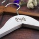 thumbnail image 5 of Par de perchas de boda para novios, regalo de boda, perchas de madera para vestidos, 5 of 7
