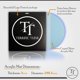 thumbnail image 5 of Alfombrilla para Tocadiscos Prime Essential Acrílica Transparente Azul, 5 of 7