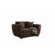 thumbnail image 2 of Sofa Kansas 2C Tela Chocolate, 2 of 3