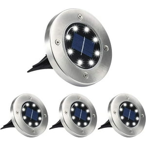 Oem - Pack De 4 Estacas Solar Para Jardin