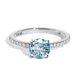 thumbnail image 4 of Anillos de Diamante de Moissanita 1Uds Color D VVS1 Anillos de Boda de Plata Esterlina 925 para Mujer Anillos de Compromiso para Mujer con Certificado, 4 of 9