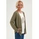 thumbnail image 2 of Polera Mujer Tapado Print Posicional Verde Militar, 2 of 4