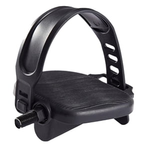 Ioensy - Pedal De Bicicleta Estática Con Correas Piezas De Ciclismo Husillo Corto De 14 Mm