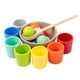 thumbnail image 1 of Juego De Juguetes Montessori, Bloques De Madera Para Desarrollar El Juego De Inteligencia, Juguetes De Clasificación Por Colores, 1 of 3