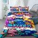 thumbnail image 1 of x973 Bed SheetsStitch Duvet Cover Bedding Set, Soft Microfiber Quilt Cover with Zipper Size Home Bedroom Decoration Holiday Gift 3-Piece Bedding Set (1 Duvet Cover + 2 Pillow Shams) nj973, 1 of 5