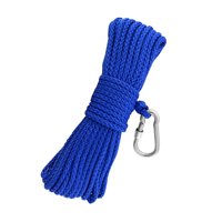 Magideal - Cuerda De Nailon Para Pesca, Con De Resorte, Cuerda De Cuerda De Línea De Alta Resistencia Para Imán, Tienda , Cuerda Para Recuperar Azul
