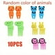 thumbnail image 3 of Make Mealtime Fun with 10 Reusable Mini Animal Forks for Kids - Perfect for Food, Cakes, Snacks, and Fruit Decorations, 3 of 4