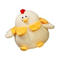 Magideal - Adorable Chick Muñeco De Peluche Decoración Multipropósito Práctico Regalos Transpirables Juguete De Peluche Para Balcón Fiesta Temática Hogar Adultos Amarillo 28Cm