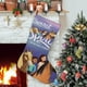 thumbnail image 1 of Spirit: Corre Libre Tema: Calcetines de Navidad, fino lino blanco para colgar en escaleras y chimenea, decoración navideña para el hogar, regalo de Navidad. 54cm × 38cm, 1 of 5