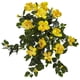 thumbnail image 1 of Planta artificial de hibisco casi natural para colgar, 60 cm (juego de 2), 1 of 3