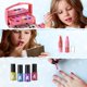 thumbnail image 5 of Set de maquillaje PERRYHOME Kids Frozen Pink 56 piezas para niñas de 3 a 12 años, 5 of 7