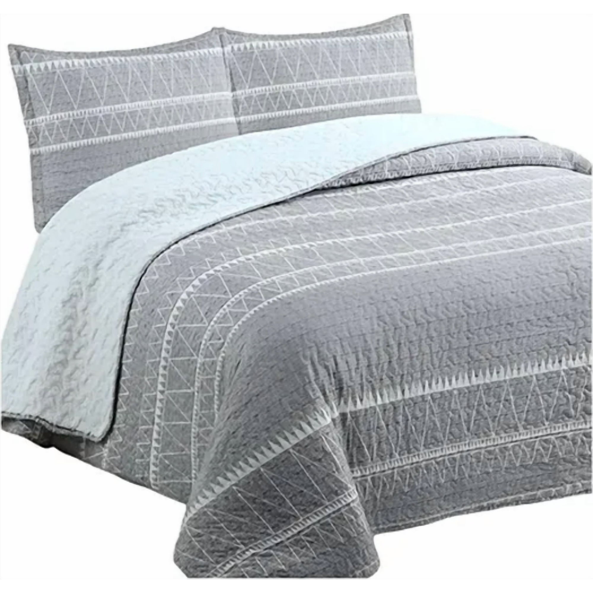 Genérico - Cubrecama Quilt Sherpa King 230x250