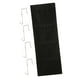 thumbnail image 3 of Bolsa Organizadora Sobre La Puerta, Almacenamiento De Juguetes Para Artículos Diversos, Ropa, Artículos Esenciales Para Bebé, Negro, 166cm X 58cm, 3 of 3