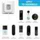 thumbnail image 2 of Adaptador Doorbell Transformer Voyaux de 24 V AC, 500 mA con cable de 5,5 m, 2 of 8