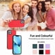 thumbnail image 4 of Funda Antigolpes para iPhone 14 Plus Cubierta Delgada Rojo, 4 of 6