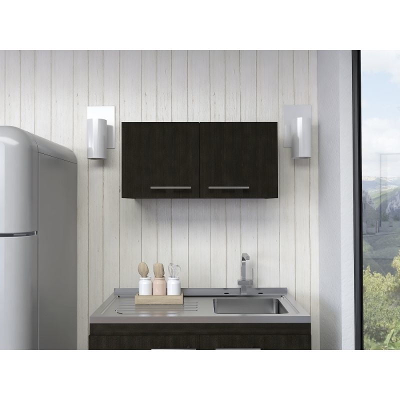 Tuhome - Gabinete Mueble Sobre Campana Manchester-Wengue