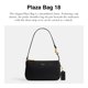 thumbnail image 3 of Bolso COACH Plaza 18 para mujer en piel granulada natural negra, 3 of 7
