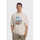 thumbnail image 1 of Polera Hombre Estampada Beige, 1 of 5