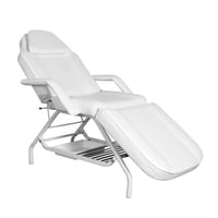 Tododescuento - Sillón Camilla 3 Cuerpos Con Bandeja Blanca