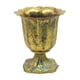 thumbnail image 1 of Florero Metal Oro Antiguo, 1 of 3