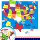 thumbnail image 1 of Juguete educativo Imagimake Mapology United States Flash Card, 1 of 7