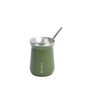 Mate Acero Inoxidable Con Bombilla Lhotse Verde