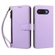 thumbnail image 1 of Funda Tipo Billetera para Google Pixel 9A con Soporte y Bolsillo con Cierre Morado, 1 of 1