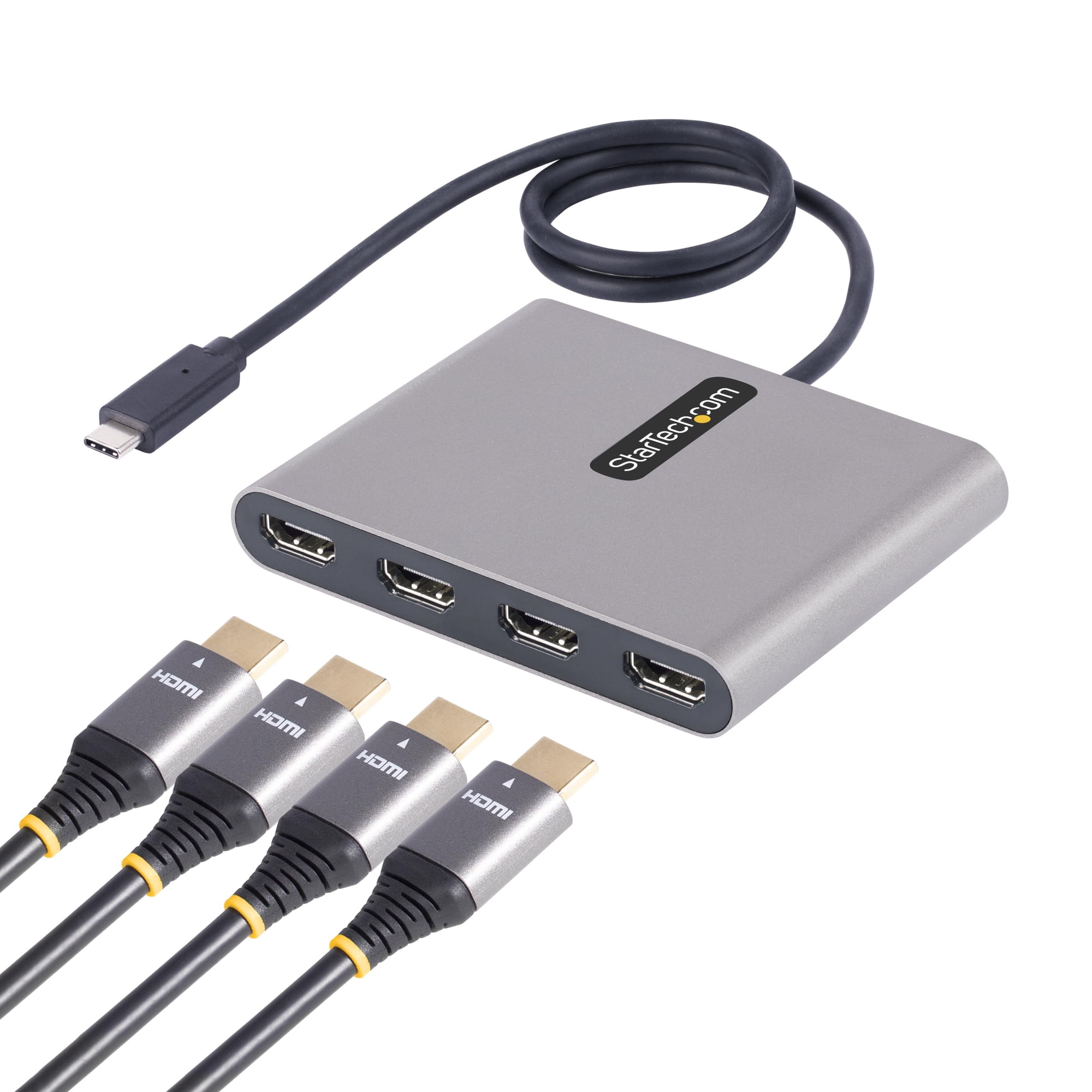 Startech.com - Adaptador Usb-c A Hdmi Cuádruple Startech Para Windows