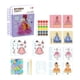 thumbnail image 2 of Princess Dress Up Activity Book Juguete Educativo Cambio De Disfraz Juego Para Niños 6 En 1 Violeta, 2 of 5