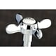 thumbnail image 2 of Grifo Kingston Brass Essex Bridge Kitchen, cromo pulido, 2 of 5