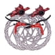 thumbnail image 1 of Juego De Frenos De Disco Hidráulicos Para Bicicleta De Monta?a, Delanteros Y Traseros, Color Rojo, Con Disco, 1 of 5