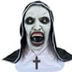 thumbnail image 1 of Máscara aterradora de monja de Utamold con amuletos en forma de cruz, pañuelo en la cabeza para Halloween, 1 of 8
