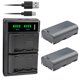 thumbnail image 1 of Cargador de Baterías Kastar Paquete de 2 USB para Niveles Láser Huepar, 1 of 7