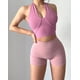 thumbnail image 3 of Short Deportivo Mujer Pretina Alta Bolsillos Traseros, 3 of 4