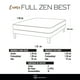 thumbnail image 5 of Cama Europea Zen Best Full 135x190 Cm Tela Negro, 5 of 5