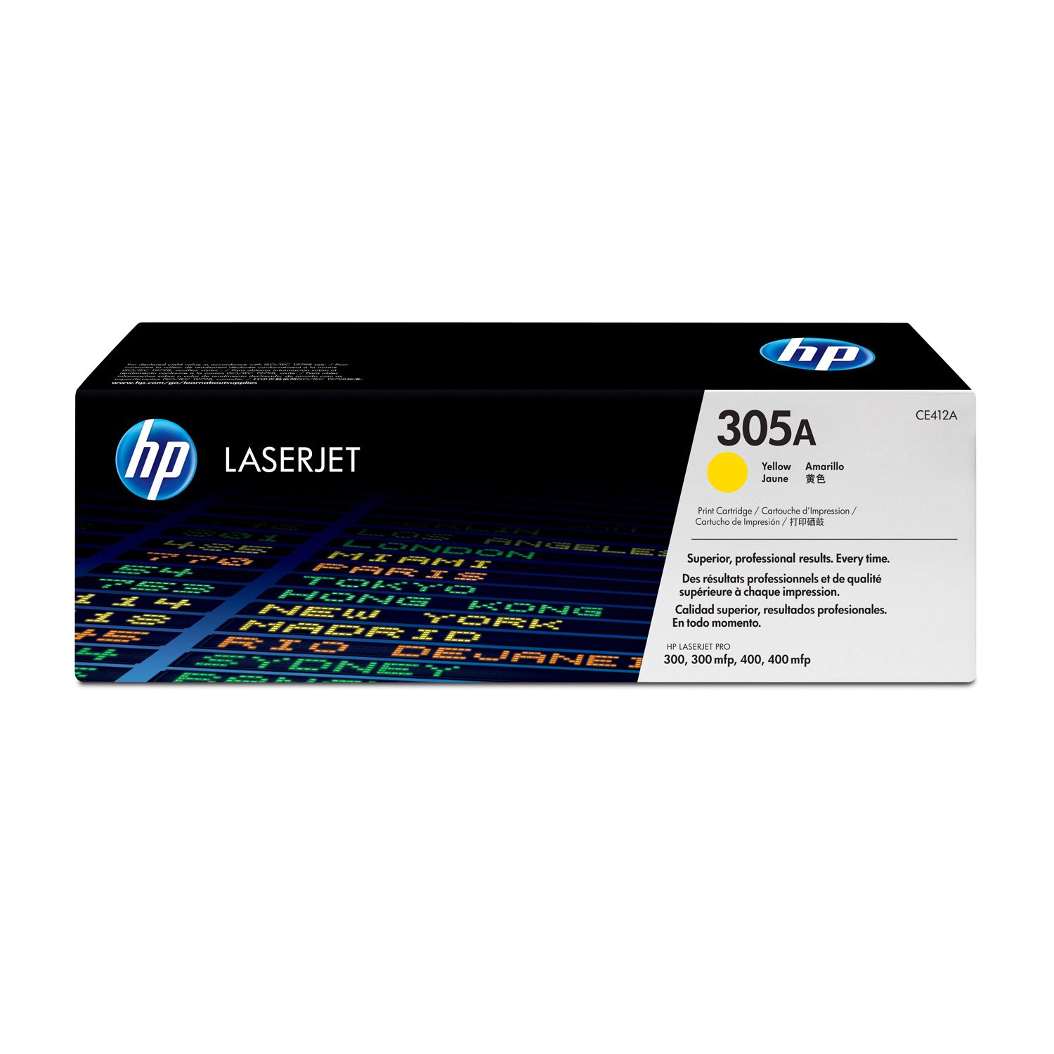 Cartucho De Tóner Original Laserjet Hp 305A Amarillo